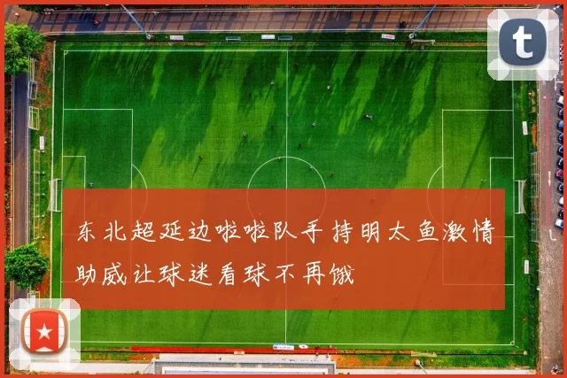 东北超延边啦啦队手持明太鱼激情助威让球迷看球不再饿